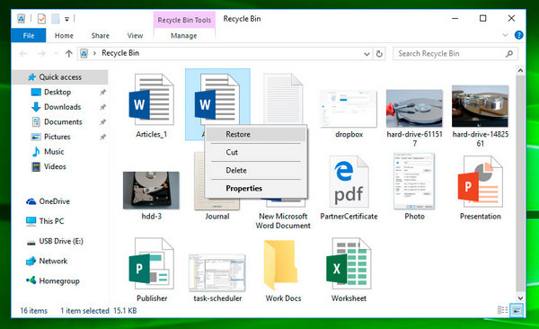 Delete All Files Windows 8